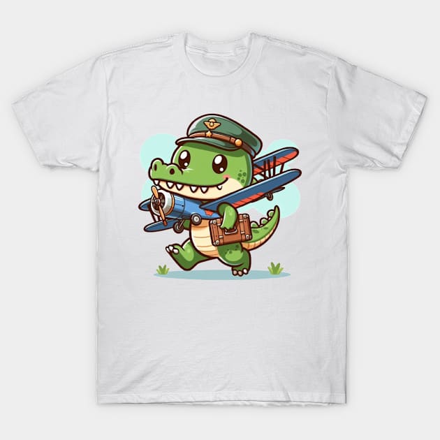 Croc baby 6 T-Shirt by sonnycosmics